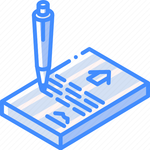 Building, contract, iso, isometric, real estate icon - Download on Iconfinder