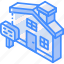 building, house, iso, isometric, real estate 