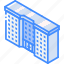 appartment, building, complex, iso, isometric, real estate 