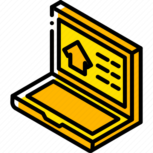 Browsing, building, house, iso, isometric, real estate icon - Download on Iconfinder