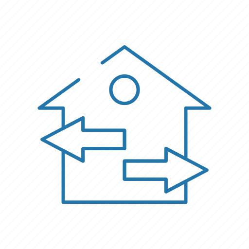 Estate, house, real, way, home icon - Download on Iconfinder
