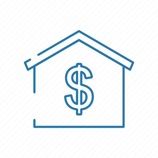 Estate, building, dollar, home, house icon - Download on Iconfinder