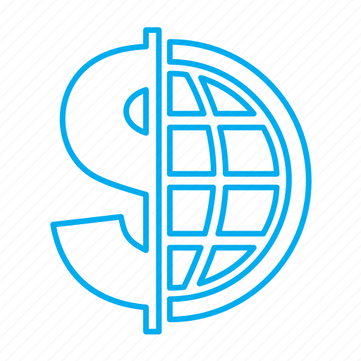 Dollar, world, logo, real estate icon - Download on Iconfinder