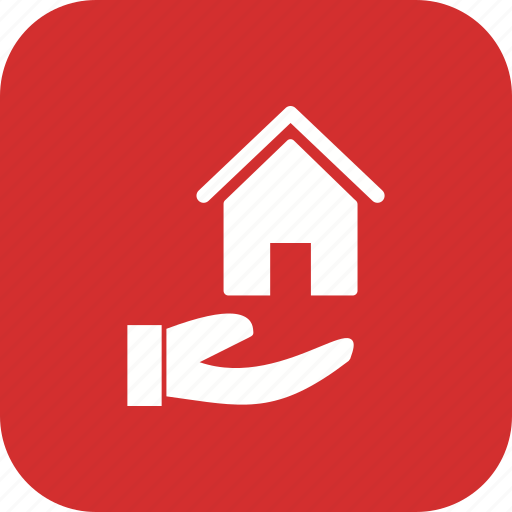 House on hand, house in hand, apartment icon - Download on Iconfinder