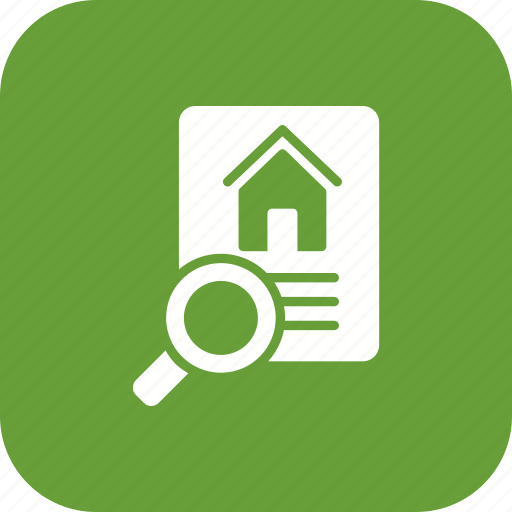 Property, search, house icon - Download on Iconfinder