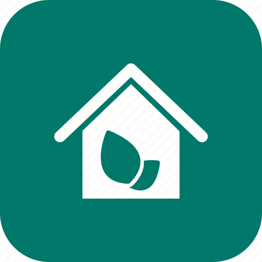 Eco, green house, house icon - Download on Iconfinder