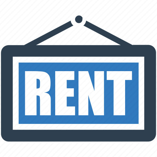 House, real estate, rent home, rent sign icon - Download on Iconfinder