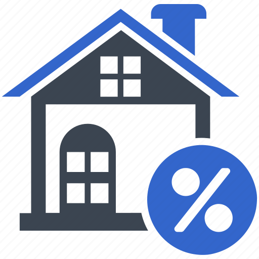 Discount, home, loan, mortgage, property icon - Download on Iconfinder