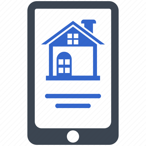 Estate, home loan, online app, real, support icon - Download on Iconfinder