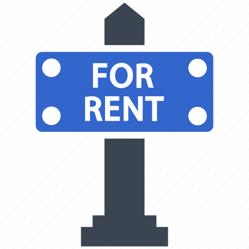 For rent, rent, sign, sign board icon - Download on Iconfinder