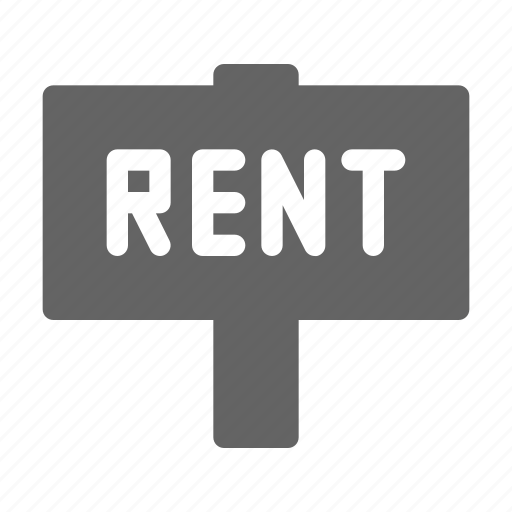 Property, rent, sign icon - Download on Iconfinder