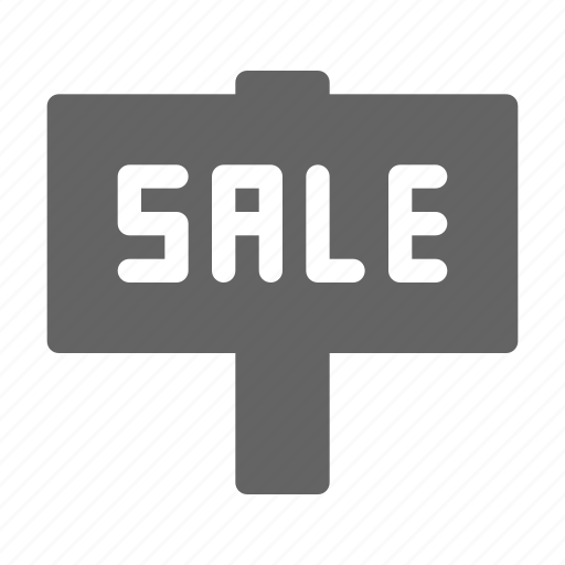 Real estate, sale, sign icon - Download on Iconfinder