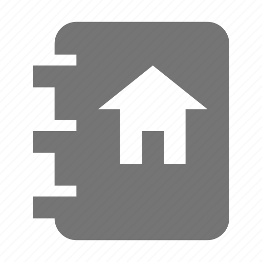 Address, book, home, house icon - Download on Iconfinder