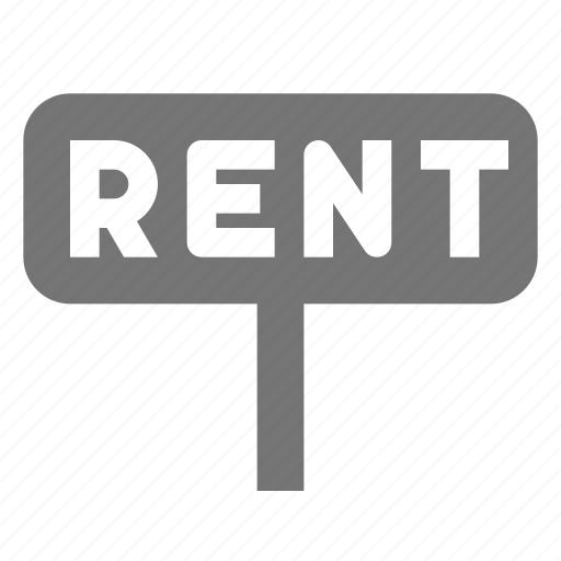 Rent, sign, real estate icon - Download on Iconfinder
