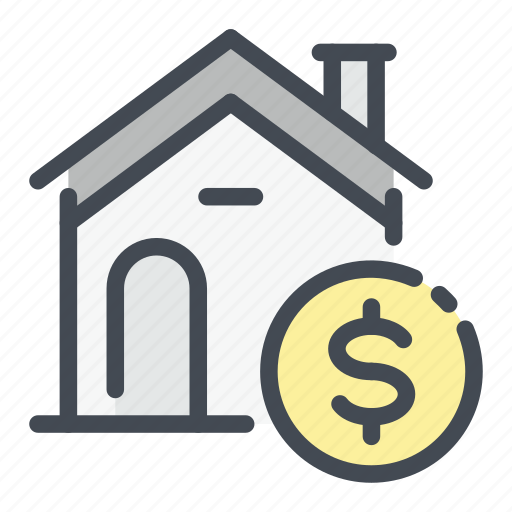Building, buy, coin, dollar, estate, house, real icon - Download on Iconfinder