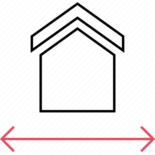 Build, expand, home, measure icon - Download on Iconfinder