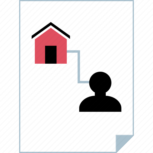 Contract, house, page, paper icon - Download on Iconfinder