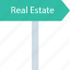 estate, real, realtor, sign 