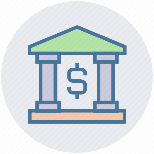 Bank, building, court, dollar, government, legal, real estate icon - Download on Iconfinder