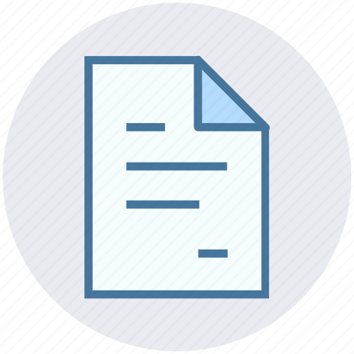 Document, file, house document, page, paper, sheet, text icon - Download on Iconfinder