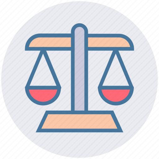 Balance, justice scale, law, measure, scale, weight, weight balance icon - Download on Iconfinder