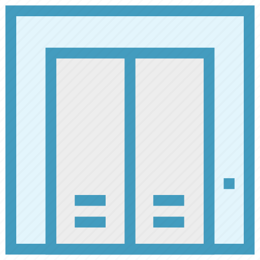 Door, elevator, hotel, lift, service, travel, vacation icon - Download on Iconfinder