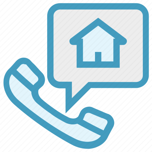 Chat, communication, home, house, phone, talk, telephone icon - Download on Iconfinder