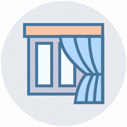 Furniture, home window, indoor window, real estate, room window, window, window frame icon - Download on Iconfinder