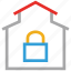 house lock, lock, real estate, safe 