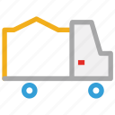 delivery, truck, transport, vehicle