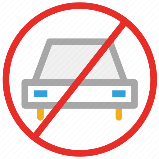 No car park, no entry, no parking, no parking sign icon - Download on Iconfinder