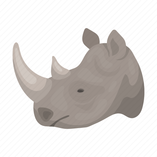 Animal, mammal, rhinoceros, savanna, ungulate, wild, zoo icon - Download on Iconfinder