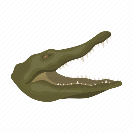 Animal, crocodile, mammal, predator, reptile, wild, zoo icon - Download on Iconfinder