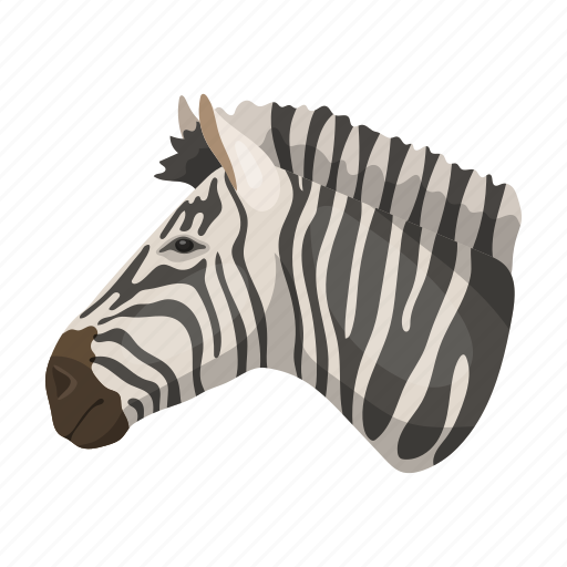 Animal, herbivore, mammal, ungulate, wild, zebra, zoo icon - Download on Iconfinder