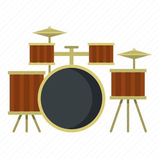 Cymbal, drum, kit, music, musical, percussion, rock icon - Download on Iconfinder