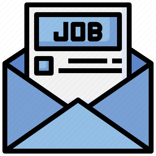 Job, offer, cv, mailing, candidate, emails icon - Download on Iconfinder