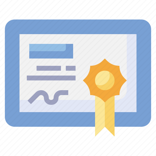 Certificate, diploma, patent, education, degree icon - Download on Iconfinder