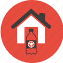 bottle, conservation, ecology, environment, green, home, house, plastic, recycle, recycling, water 