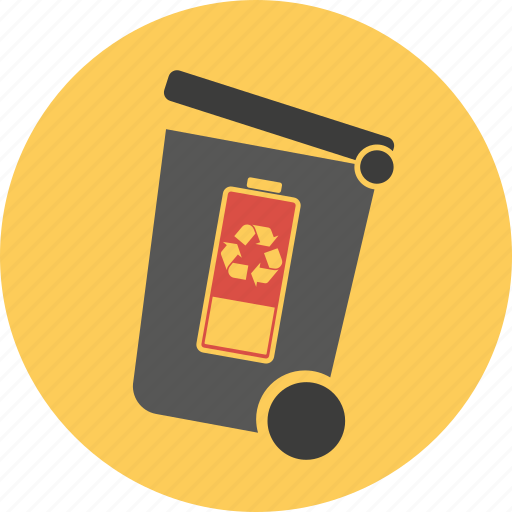 Battery, bin, conservation, ecology, energy, environment, green icon - Download on Iconfinder
