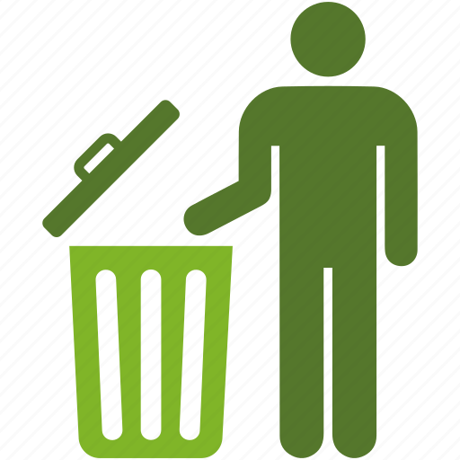 Basket, bin, environment, garbage, people, person, recycle icon - Download on Iconfinder