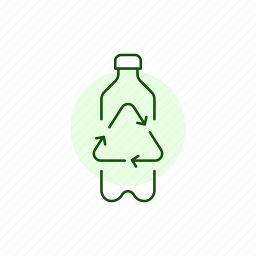 Recycled, plastic, bottle icon - Download on Iconfinder
