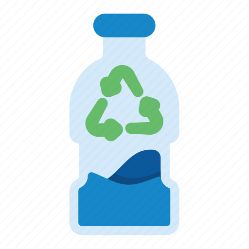Water, bottle, recycle, reuse, drop, plastic icon - Download on Iconfinder