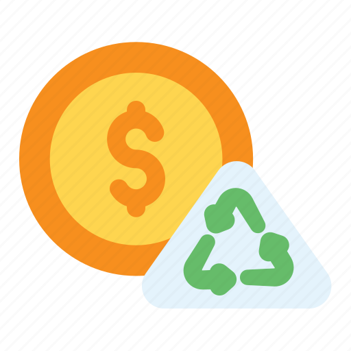Cash, coin, dollar, flow, money, recycle, revenues icon - Download on Iconfinder