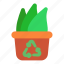 plant, growth, recycle, bucks, drop 