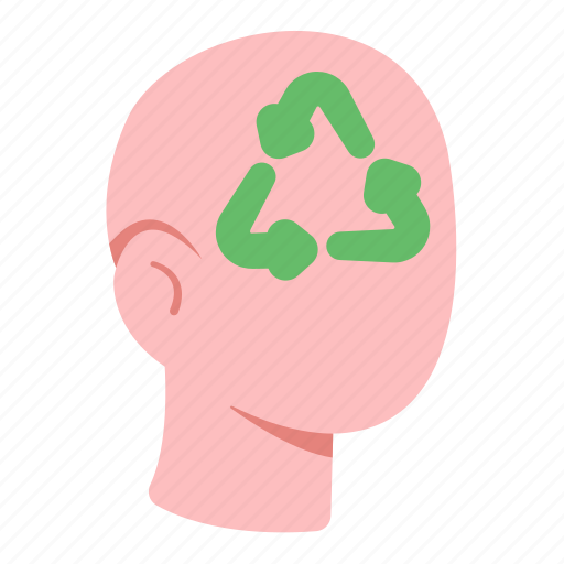 Head, recyle, think, human, resource icon - Download on Iconfinder