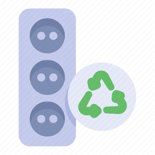Terminal, plug, socket, recycle, energy, station, reuse icon - Download on Iconfinder
