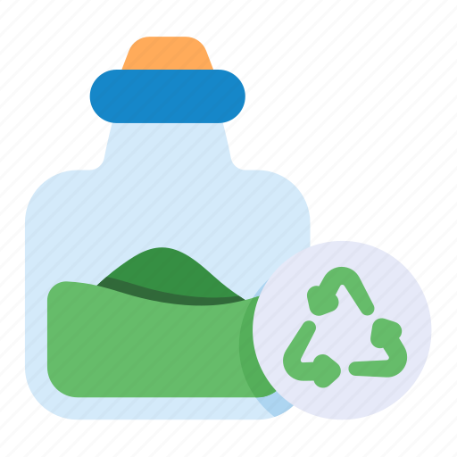 Bottle, glass, recycle, water, refill icon - Download on Iconfinder