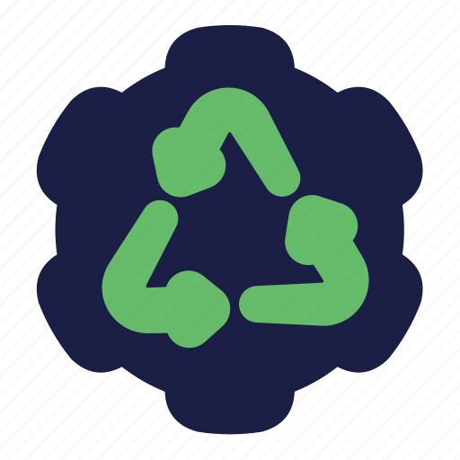 Setting, recycle, cog, interface, arrow icon - Download on Iconfinder