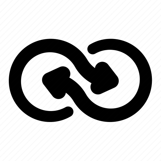 Loops, eternal, infinity, limitless, repetition, eternity, infinite icon - Download on Iconfinder