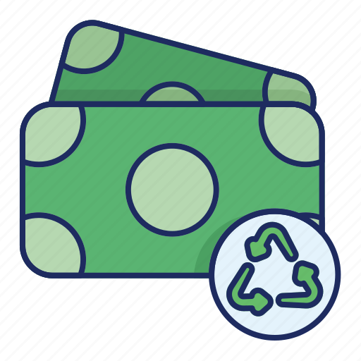 Arrow, donation, reuse, money, recycle, saving icon - Download on Iconfinder